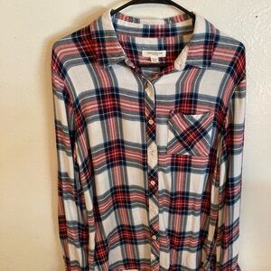 Beachlunchlounge Multicolor Plaid Shirt